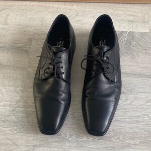Harry Rosen Black Leather Oxfords
